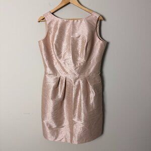 2/$30 Alfred Sung Pearl Pink Sleeveless Bridesmaid Dress 16